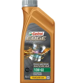 3 pezzi olio castrol edge 10w-60 supercar 1l>