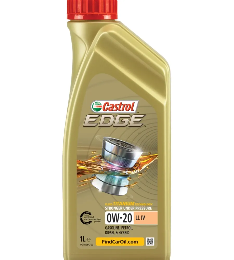 12 pezzi olio castrol edge 0w-20 ll iv 1lt> Outlet