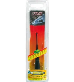 Antenna alluminio a spillo 10cm nera pilot  40181>Lampa Hot