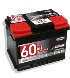Batteria auto 60ah 12v 540a polo positivo sinistro cassetta l2> Best