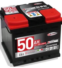 Batteria auto 50ah 12v 450a polo positivo sinistro cassetta l1b> Clearance