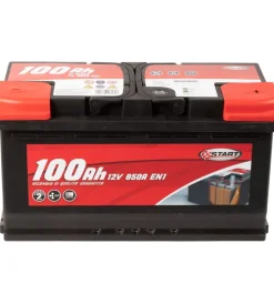 Batteria auto 100ah 12v 850a polo positivo destro cassetta l5><noscript><img width=