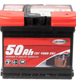 Batteria auto 50ah 12v 450a polo positivo destro casetta l1><noscript><img width=