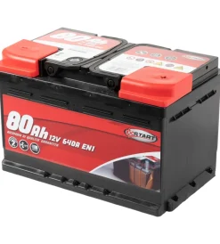 Batteria auto 80ah 12v640a polo positivo destro cassetta l3> Outlet