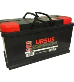 Batteria avviamento auto ursus max, 100 ah dx> Best