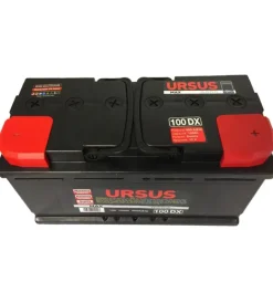 Batteria avviamento auto ursus max, 100 ah dx><noscript><img width=