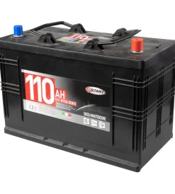 Batteria per autocarro e trattori 110ah 12v 750a polo positivo destro>