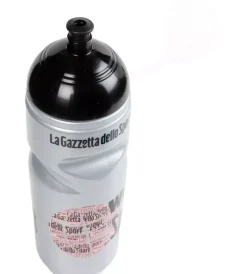 Borraccia per bicicletta gazzetta dello sport grigio perlato in plastica, 800 ml><noscript><img width=