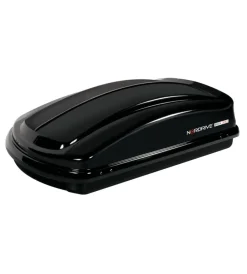 Box tetto per auto 330 litri in abs nero lucido - n60002>Nordrive