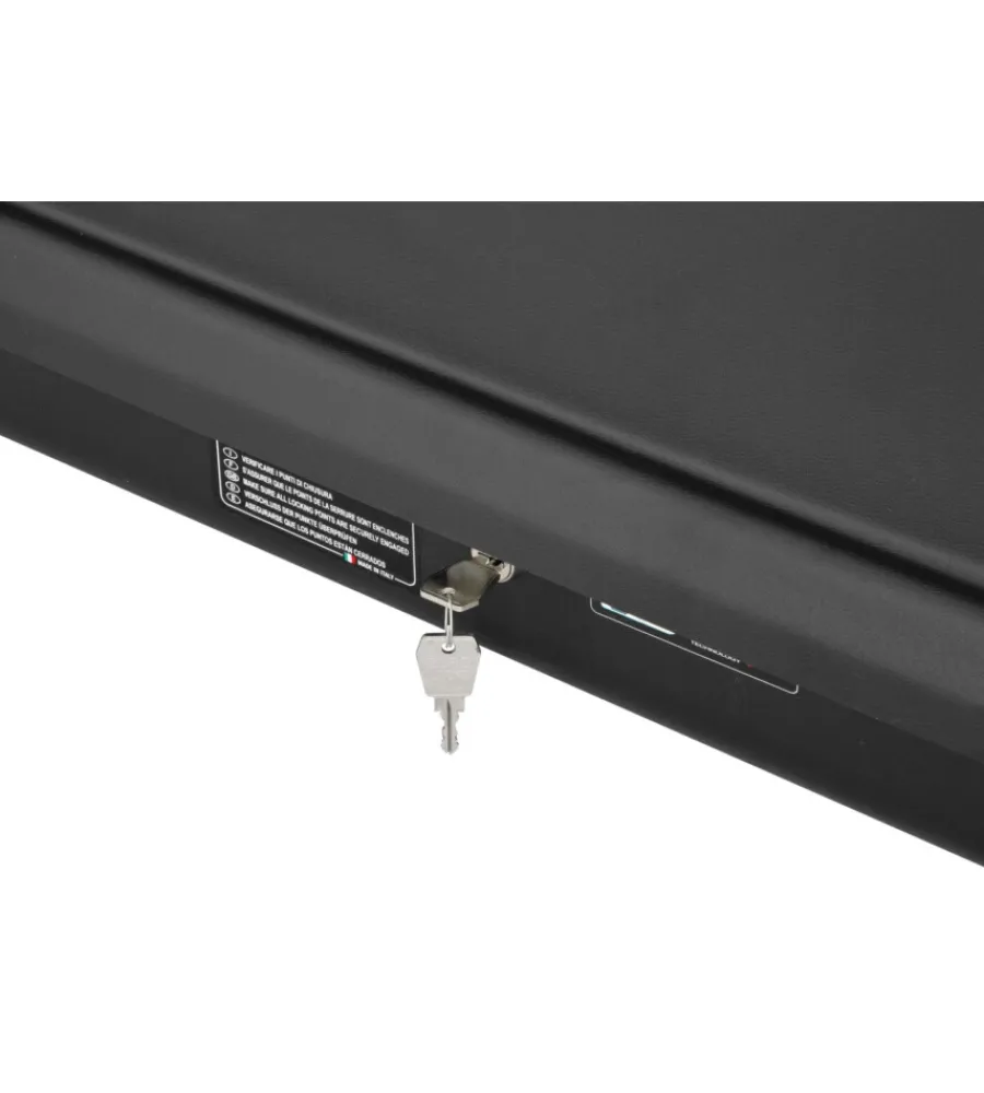 Box tetto per auto 430 litri in abs nero goffrato - n60016>Nordrive Online