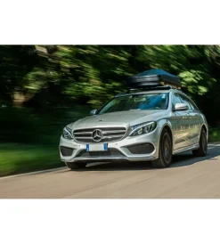 Box tetto per auto 400 litri in abs nero goffrato - n60040><noscript><img width=