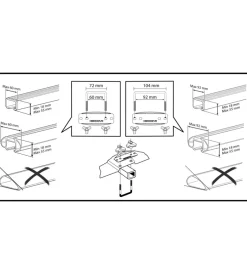 Box tetto per auto 530 litri in abs grigio goffrato - n60020><noscript><img width=