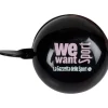 Campanello per bicicletta gazzetta dello sport nero, diametro 60 mm> Discount