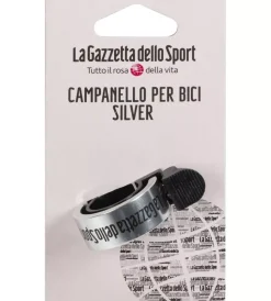 Campanello per bicicletta gazzetta dello sport silver, diametro 22,2 cm><noscript><img width=