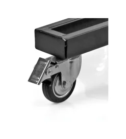 Carrello porta cerchi e pneumatici con supporto ad asta, portata massima 100 kg - 15957>Lampa Discount