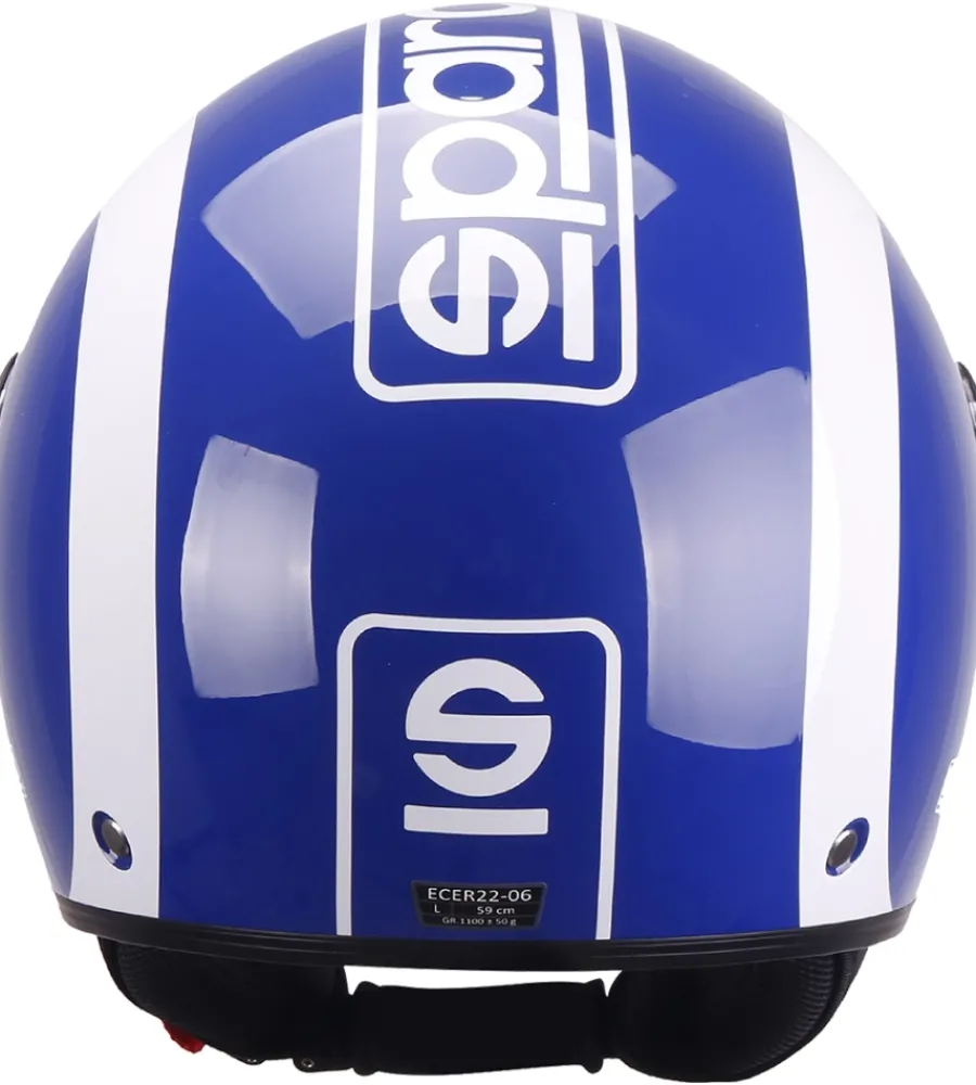 Casco moto sp601 blu/bianco tg.l>Sparco