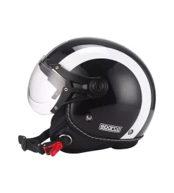 Casco moto "sp501" nero/bianco, tg l>Sparco Best