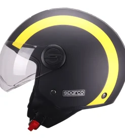 Casco moto sp601 nero/giallo tg.l>Sparco Online