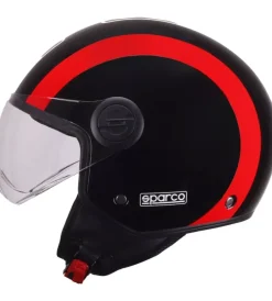 Casco moto sp601 nero/rosso tg.l>Sparco Clearance