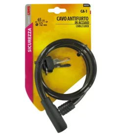 Cavo antifurto ca1 cm65 mm12  93721>Lampa New