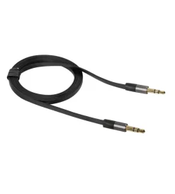 Cavo autoradio 120cm aux aux - nero  38900><noscript><img width=
