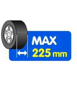 Colonna porta cerchi e pneumatici per auto in acciaio - 15956><noscript><img width=