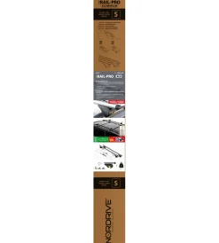 Coppia barre portatutto in alluminio rail pro - s - 108 cm  n15034>Nordrive