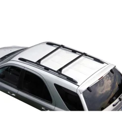 Coppia barre portatutto snap-fit steel telescopiche in acciaio - mis. 1 - 80÷111 cm  n15010><noscript><img width=