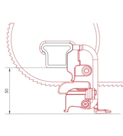 Coppia cinghie u-5 fermascala  n11065><noscript><img width=