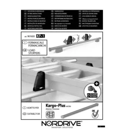 Coppia fermacarico kp 1 per barre kargo plus  n11031><noscript><img width=