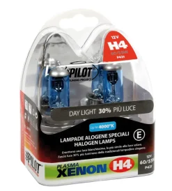 Coppia de h4 xenon 12v.60/55w pilot  58170>Lampa Online