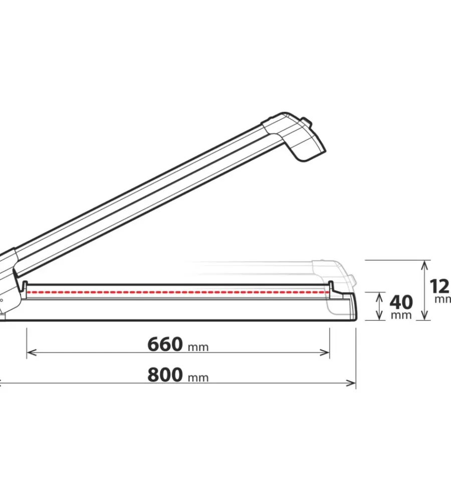Coppia portasci "nordic-king evo aluminium nk-60" argento - n40011>Nordrive