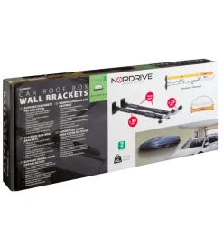 Coppia supporti da parete per box tetto tipo 2, orizzontale  n60051 ->Nordrive Online