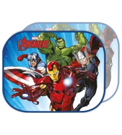 Coppia tendine auto laterali "avengers" 44x35 cm> Online