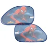 Coppia tendine auto laterali trapezio "spiderman" 65x38 cm>