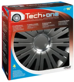 Copricerchi per auto active grafite - ø 16" pilot 31563> Sale