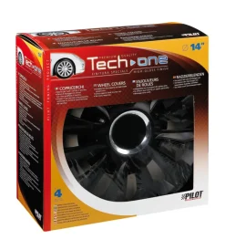 Copricerchi per auto "avalone" pro black - ø 14"  31526>Lampa Hot