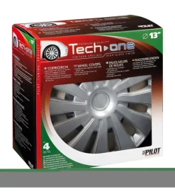 Copricerchi per auto "sepang" silver - ø 13" pilot  31650>Lampa Best