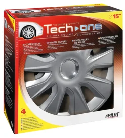 Copricerchi per auto "stratos rc silver" - ø 15" pilot 31597> Discount
