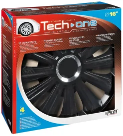 Copricerchi per auto trend black - ø 16" pilot 31583>Lampa Best