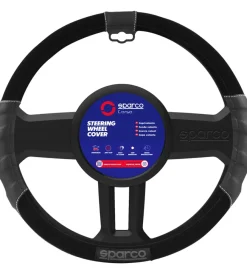 Coprivolante auto universale grigio/nero antiscivolo - spc1108>Sparco