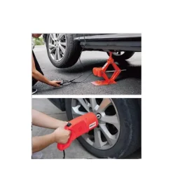 Cric elettrico di emergenza con chiave ad impulsi per cambio gomme, portata 2 tonnellate- automan> Discount
