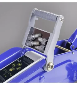 Cric idraulico a carrello 2,25 t per suv camper e furgoni -><noscript><img width=