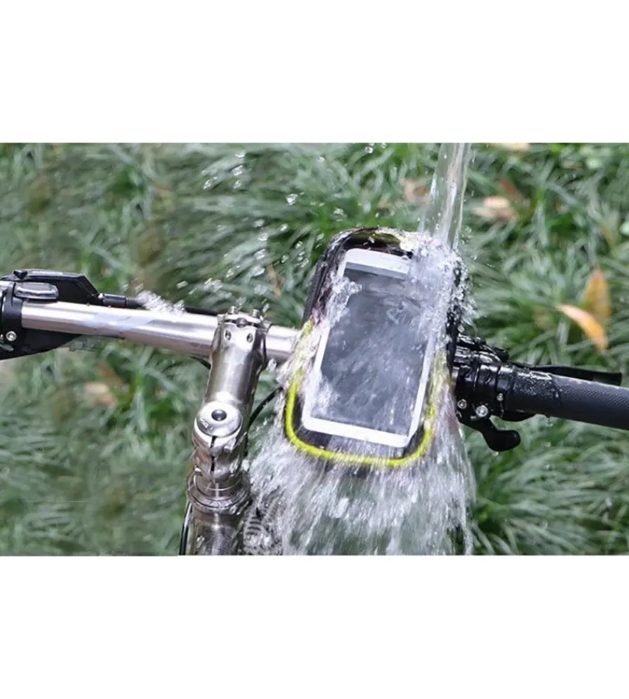 Custodia porta cellulare per bici in microfibra, 19x11x5,5 cm>Sparco Outlet