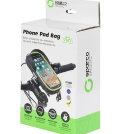 Custodia porta cellulare per bici in microfibra, 19x11x5,5 cm><noscript><img width=