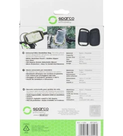 Custodia porta cellulare per bici in microfibra, 19x11x5,5 cm><noscript><img width=