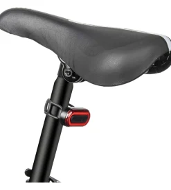 Fanalino posteriore per bicicletta in alluminio e silicone, 3 modalita' di illuminazione><noscript><img width=