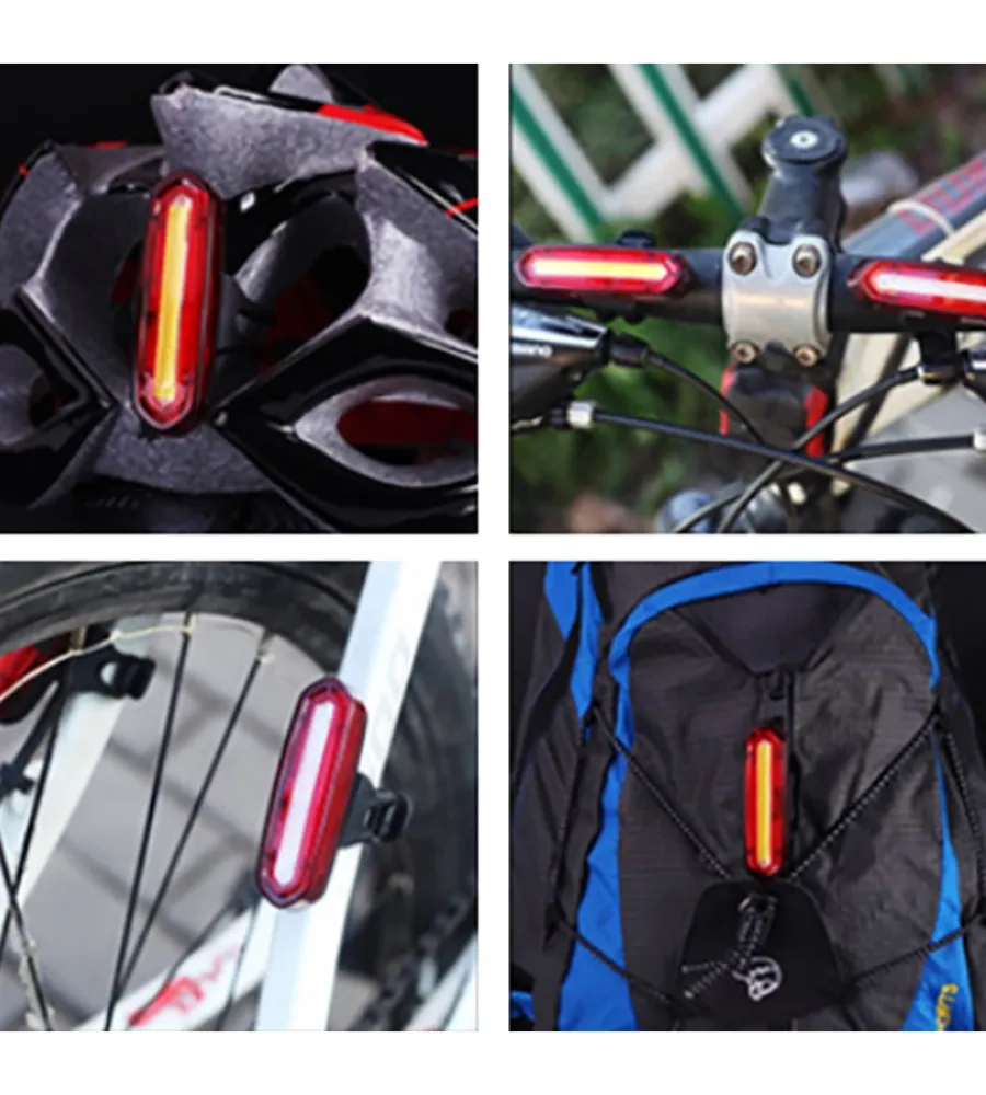 Fanalino posteriore per bicicletta , 7,2x2,1x2,2 cm>Sparco New