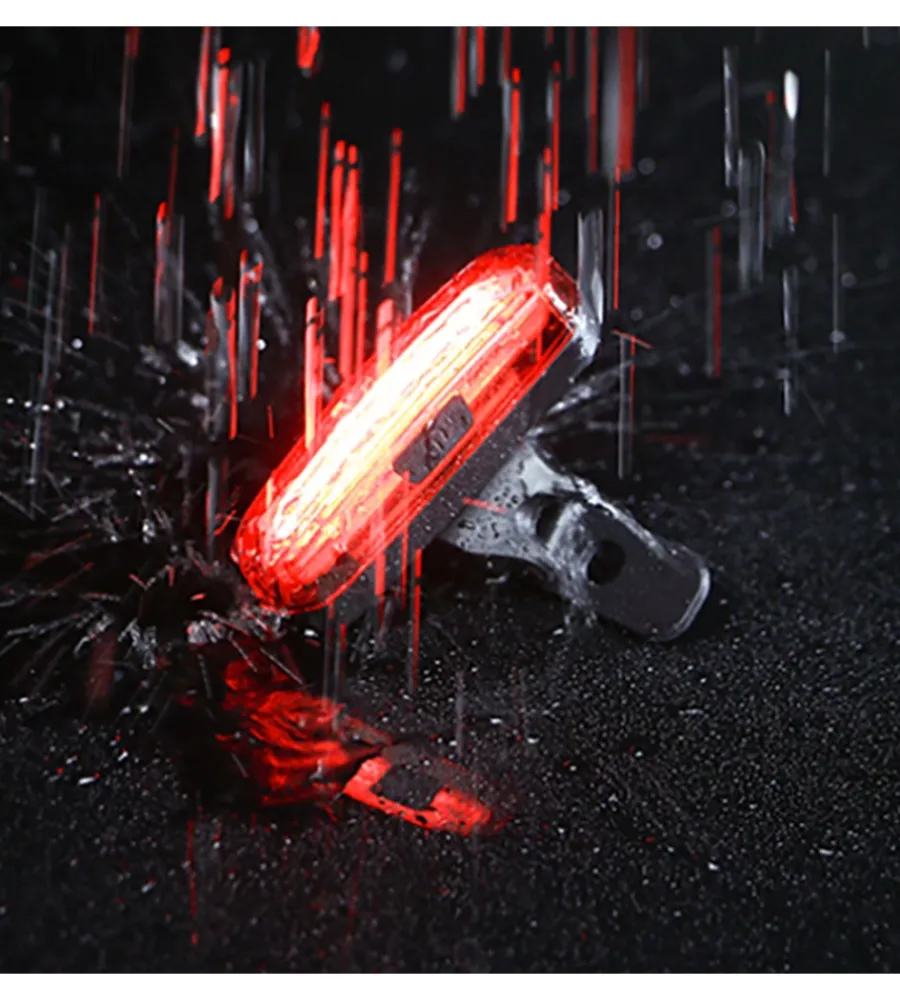 Fanalino posteriore per bicicletta , 7,2x2,1x2,2 cm>Sparco New