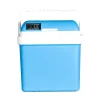 Frigo portatile elettrico da campeggio blu con adattatore 24 lt>Easy System